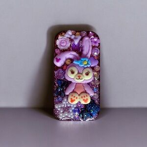 Decoden Mini Box, Disney StellaLou Kawaii Junk Case Eyelashes Pill Holder Bunny
